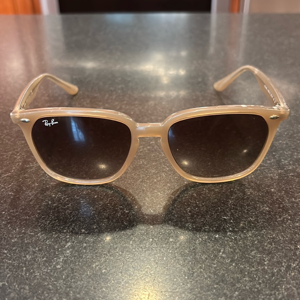 Women's Ray-Ban RB4362 Sunglasses, Light Brown Color